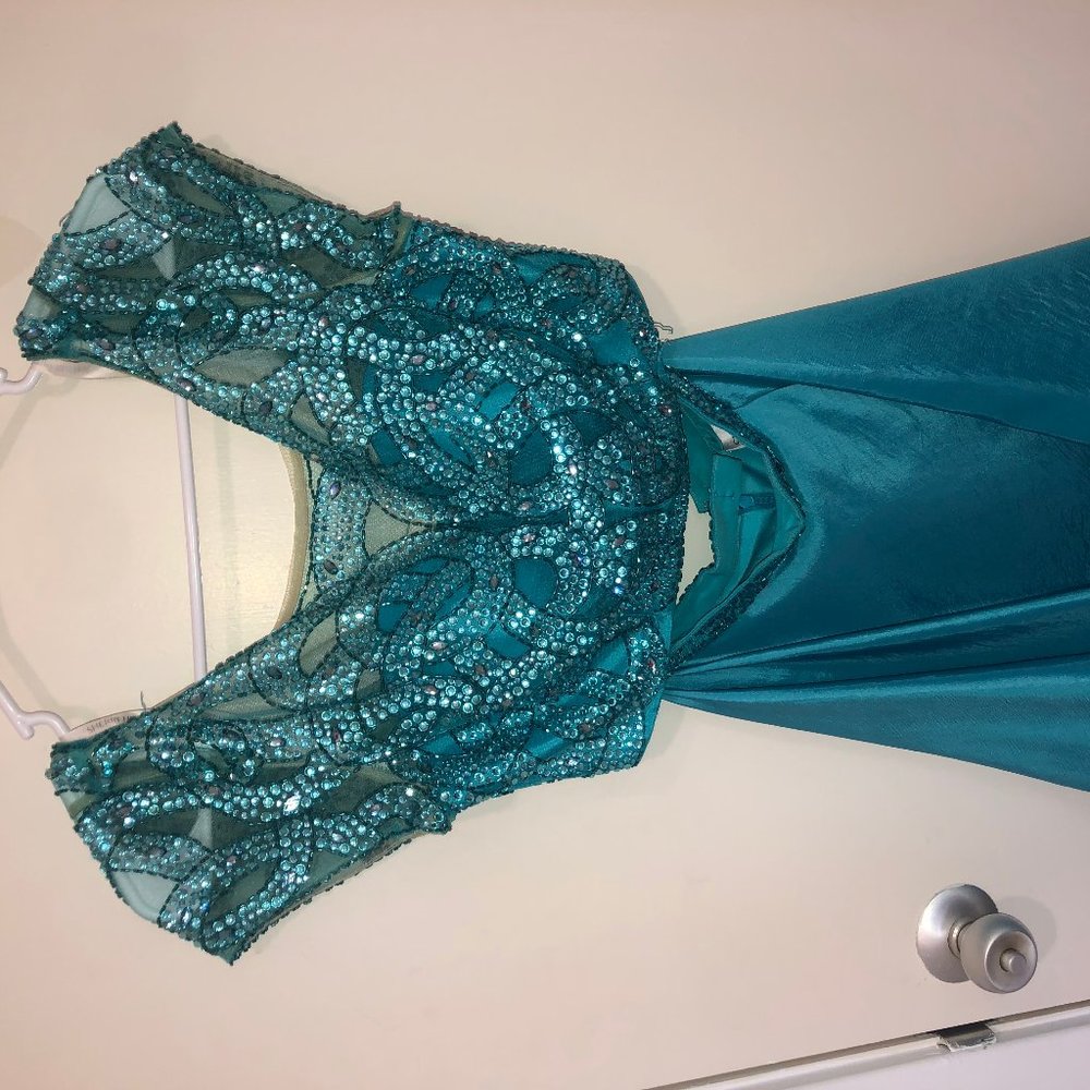 Two-piece Sherri Hill cocktail dress